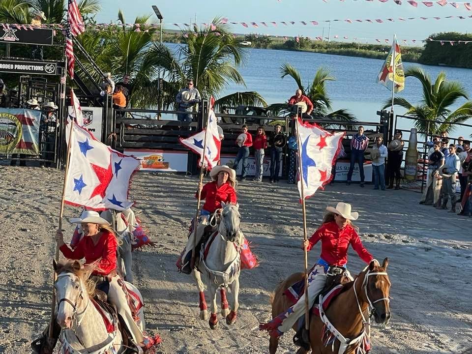 BELLE GLADE -- Around 5,000 people turned out for the Fourth of July celebration in Belle Glade. The free event included a rodeo, concerts, a carnival, water slide and fireworks! [Photo courtesy City of Belle Glade]
